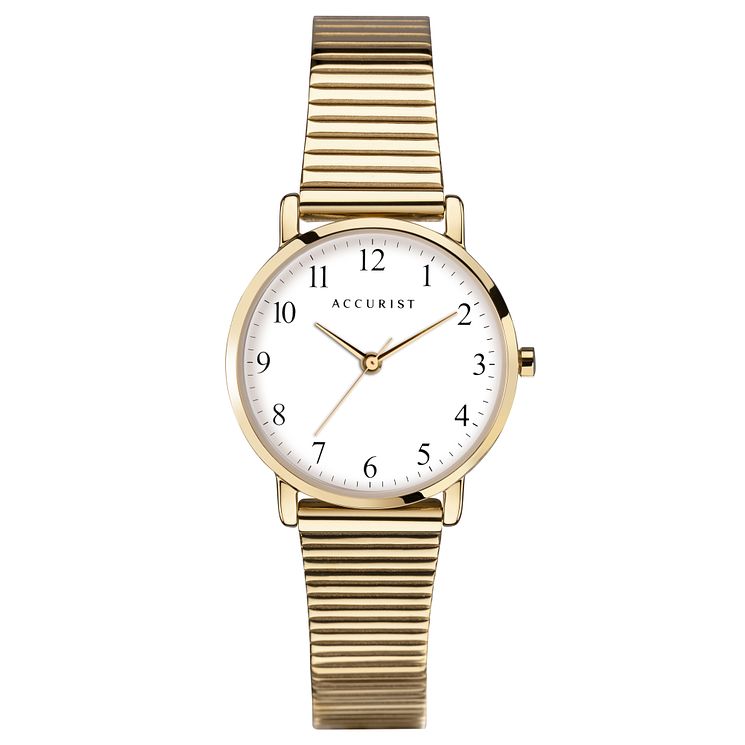 Accurist Gold Tone Bracelet Watch