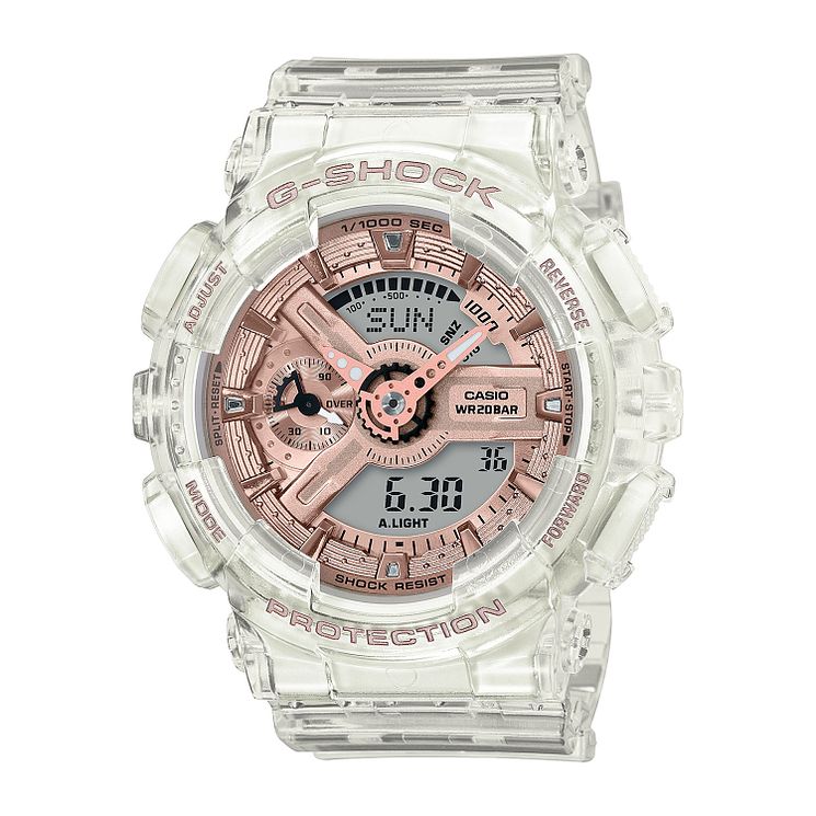 Casio G-shock Super Clear Resin Strap Watch