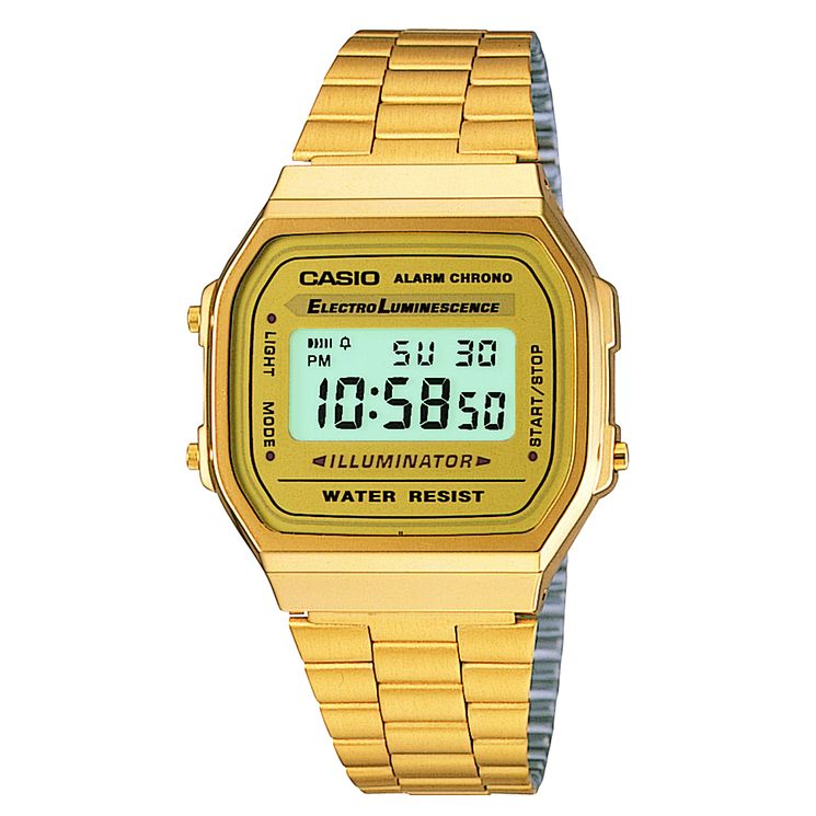 Casio Wonder Woman 84 Gold Tone Bracelet Watch