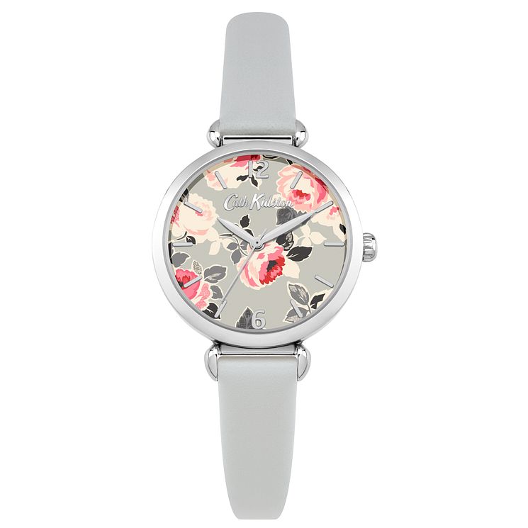 Cath Kidston Ladies Grey Leather Strap