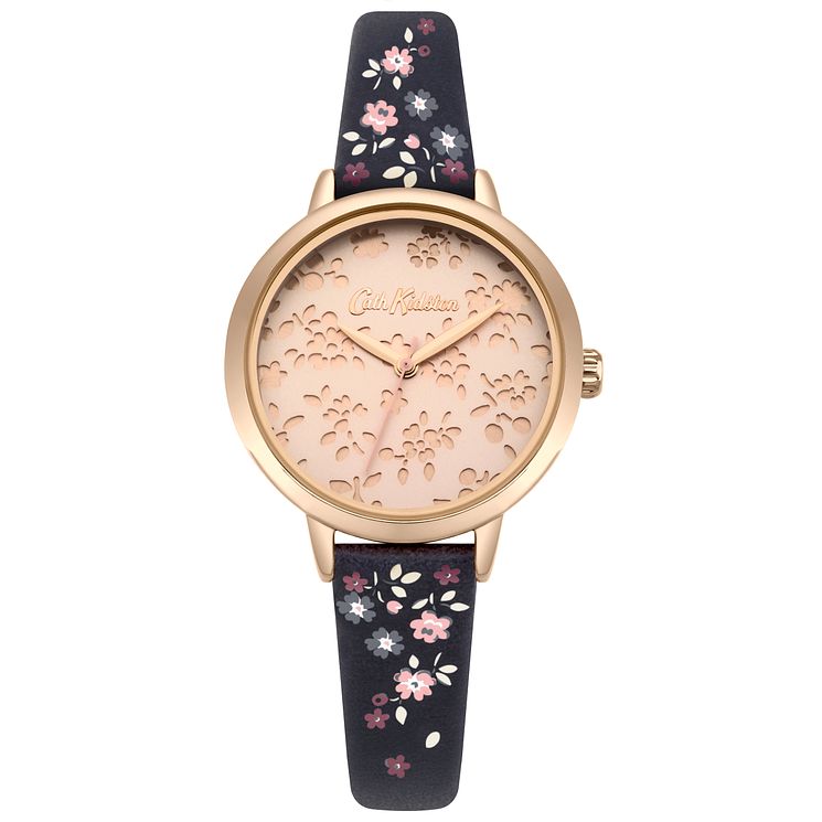 Cath Kidston Ladies Navy Strap Watch