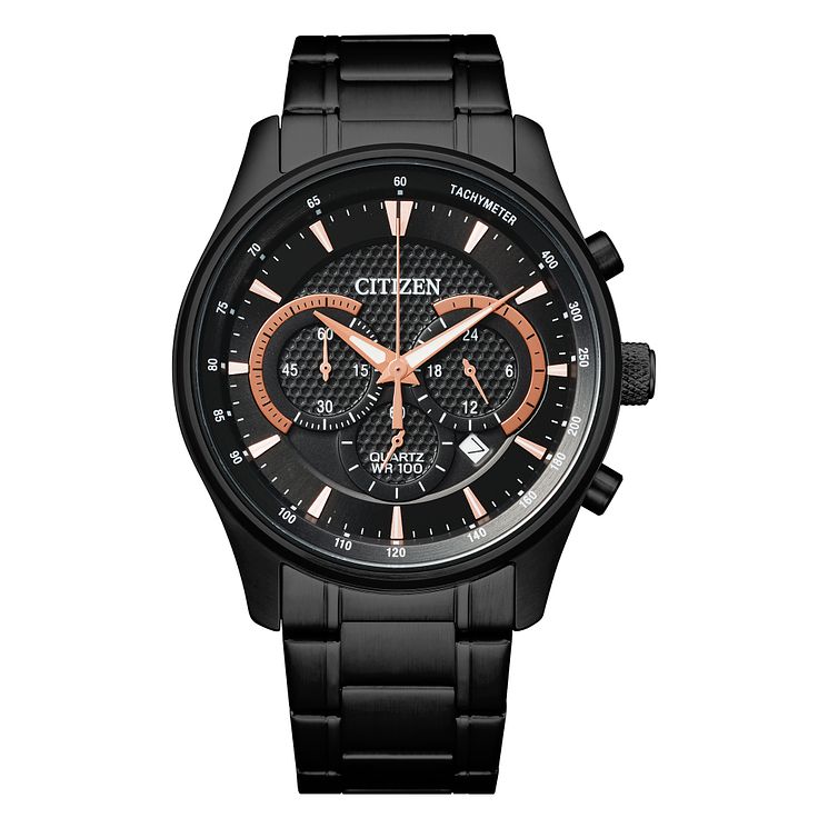 Citizen Black Stainless Steel Bracelet Watch