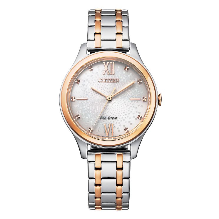 Citizen Elegance Ladies Two Tone Bracelet Watch