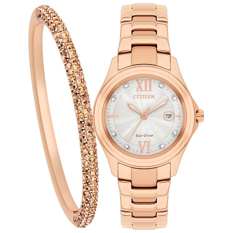 Citizen Ladies Gold Plated Bracelet Watch