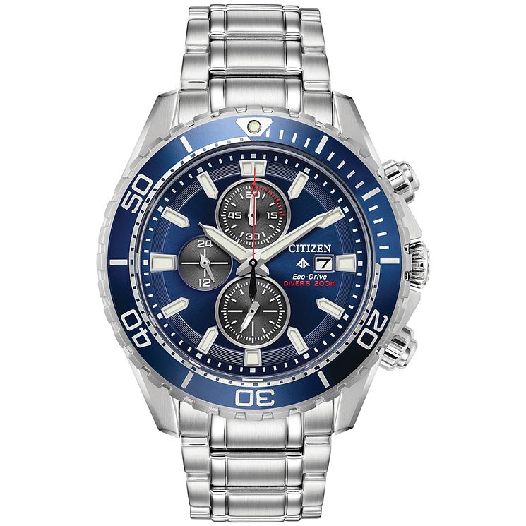 Citizen Mens Eco-drive Promaster Diver Bracelet Watch