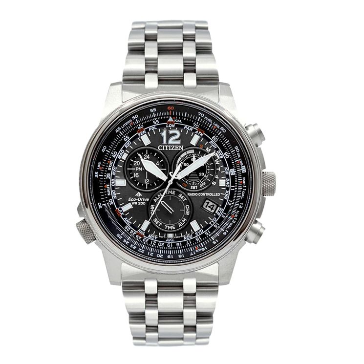 Citizen Perpetual Chrono A-t Stainless Steel Bracelet Watch