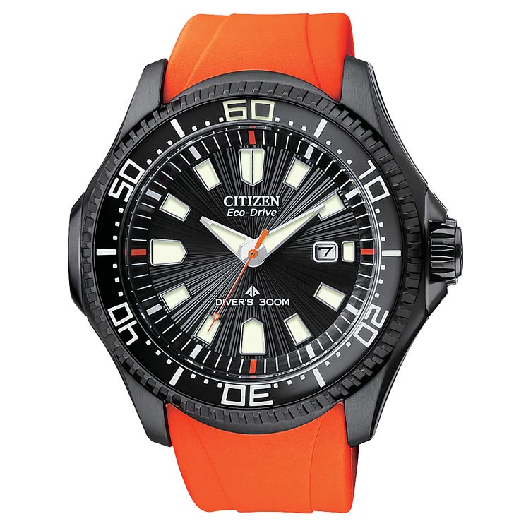 Citizen Promaster Diver Eco-drive Silicone Strap Watch