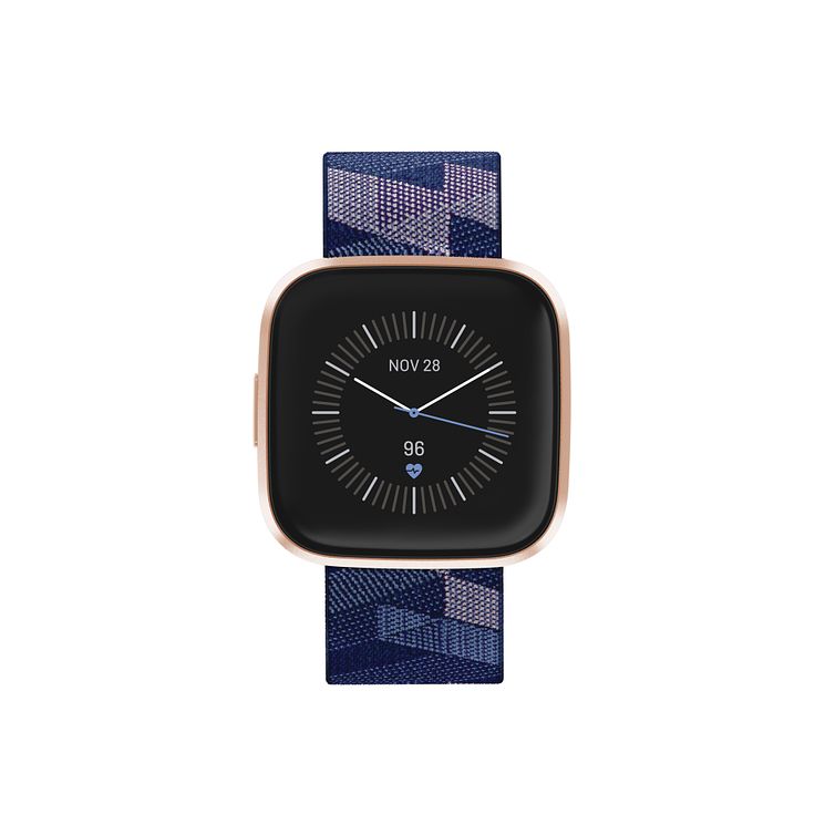 Fitbit Versa 2 Special Edition NavyandPink Strap Smart Watch