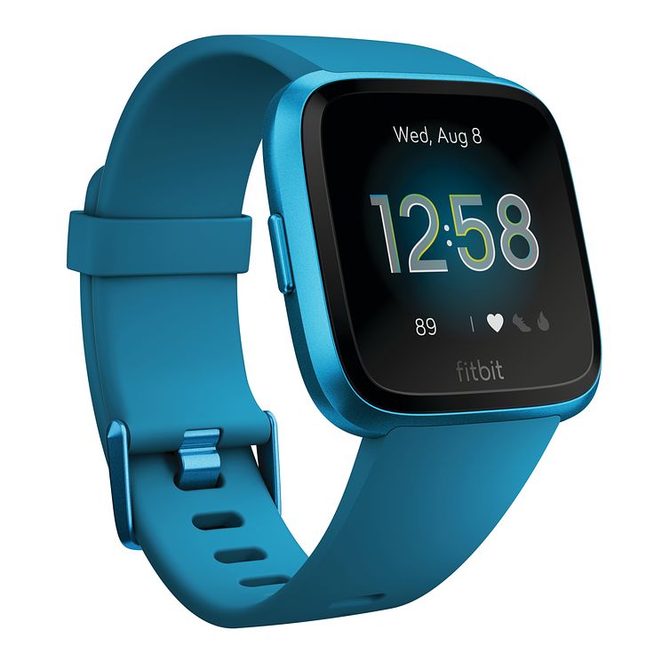 Fitbit Versa Lite Marina Blue Silicone Smart Watch