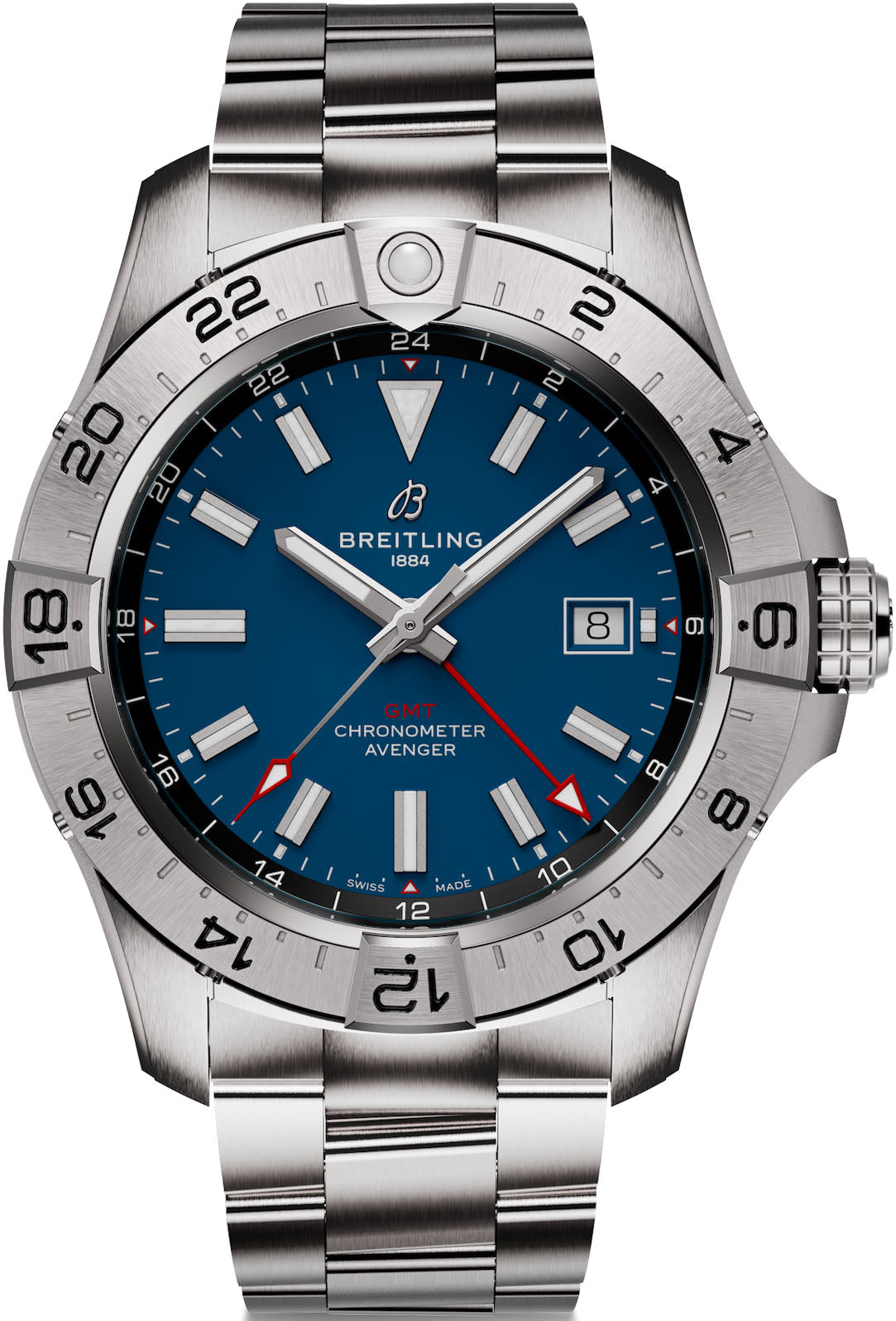 Breitling Avenger Automatic Gmt 44 Blue Bracelet