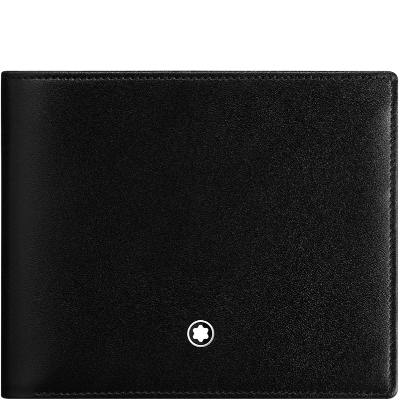 Montblanc Wallet Meisterstuck 10cc Coin Case Black - Silver