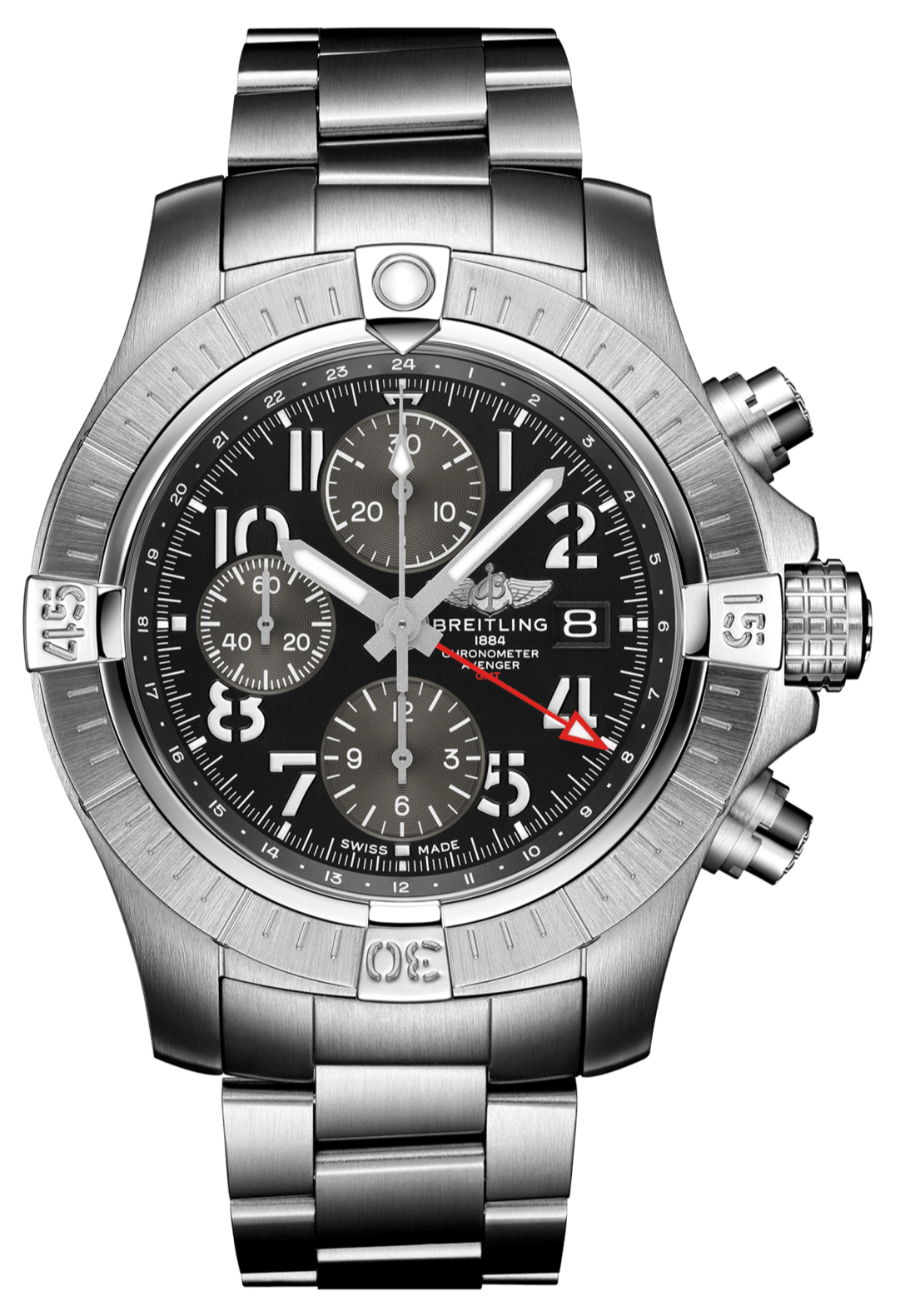 Breitling Avenger Chronograph Gmt 45