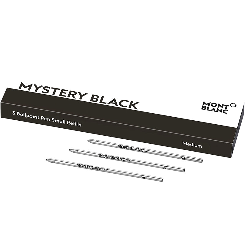 Montblanc Writing Accessories Mystery 3 Pack Small Ballpoint Pen - Black