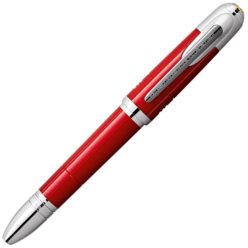 Montblanc Writing Instrument Great Characters Enzo Ferrari Fountain Pen F Special Edition - Red