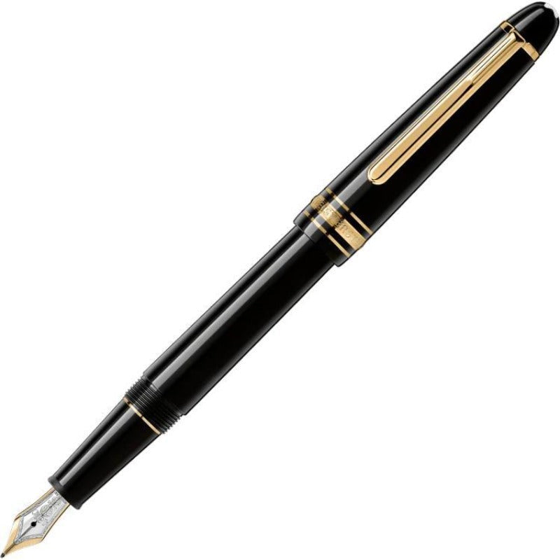 Montblanc Writing Instrument Meisterstuck Gold Coated Classique Fountain Pen - Silver