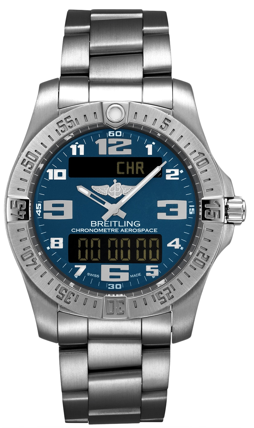 Breitling Watch Aerospace Evo Titanium Pre-owned
