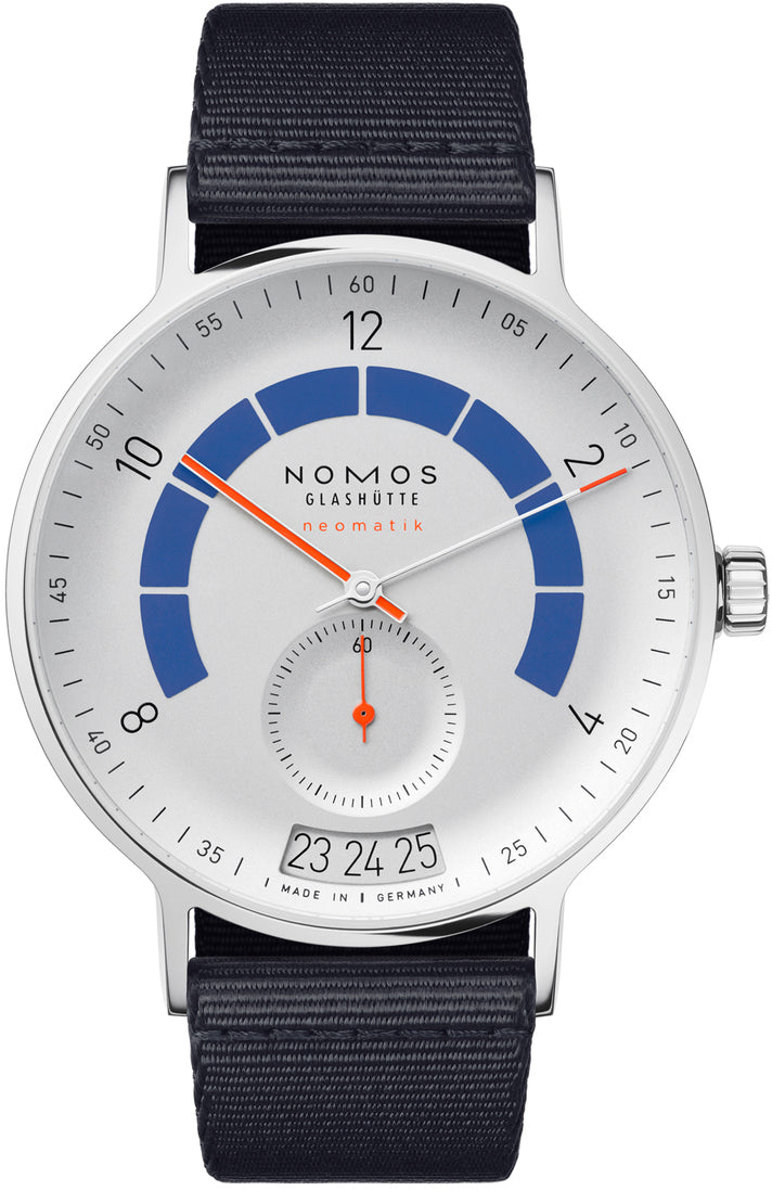 Nomos Glashutte Autobahn Neomatik 41 Date Sports Grey Sapphire Crystal