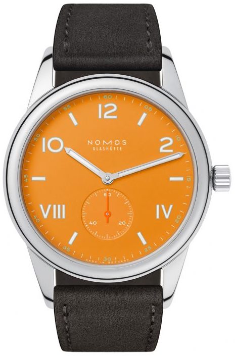 Nomos Glashutte Club Campus 38 Future Orange