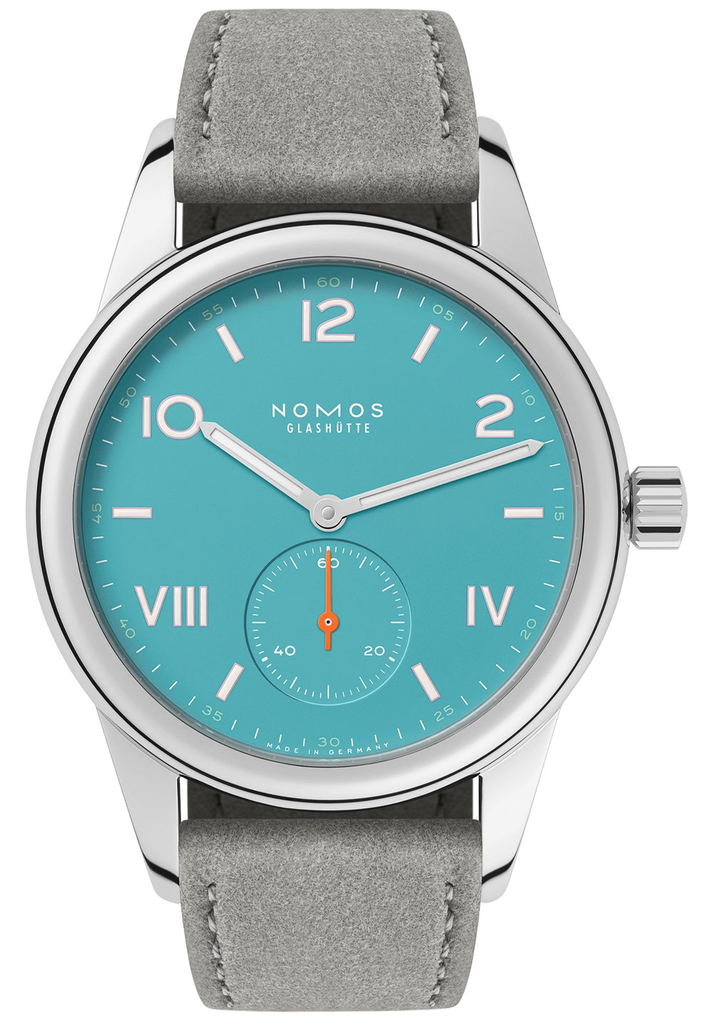 Nomos Glashutte Club Campus Endless Blue Sapphire Crystal