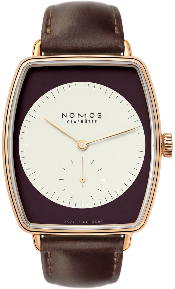 Nomos Glashutte Lux Sable Sapphire Crystal