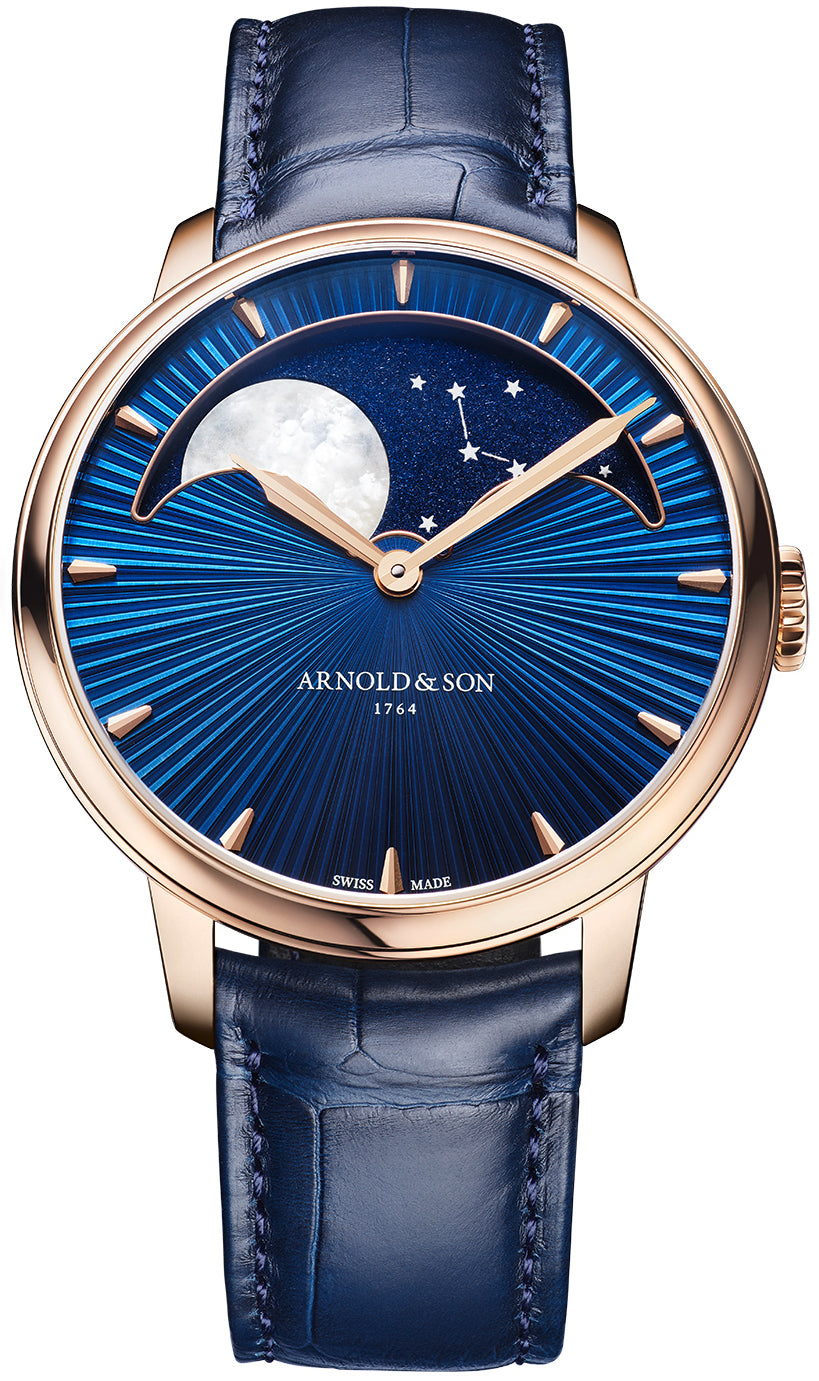 Arnold & Son Perpetual Moon 41.5 Red Gold