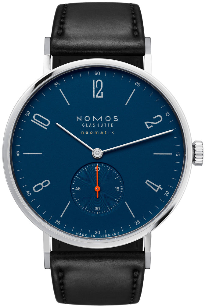 Nomos Glashutte Tangente Neomatik 39 Nachtblau Sapphire Crystal