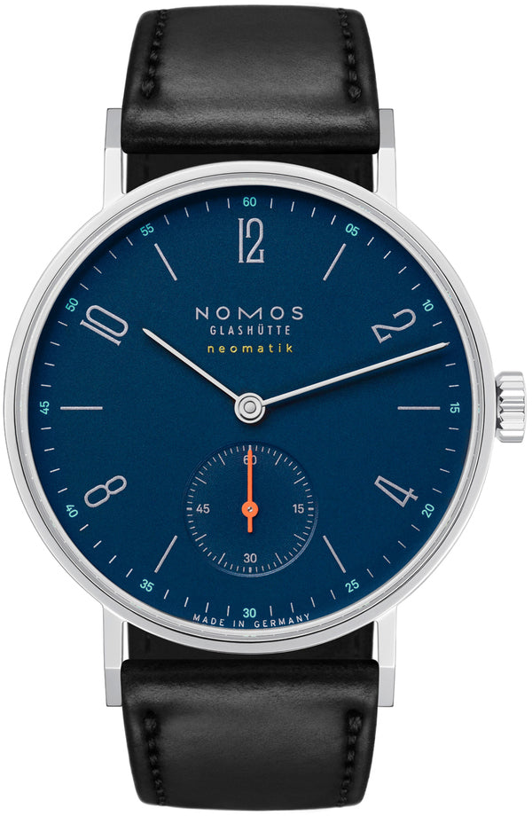 Nomos Glashutte Tangente Neomatik Nachtblau Sapphire Crystal