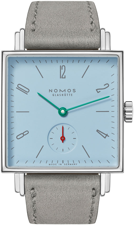 Nomos Glashutte Tetra Azure Steel Back