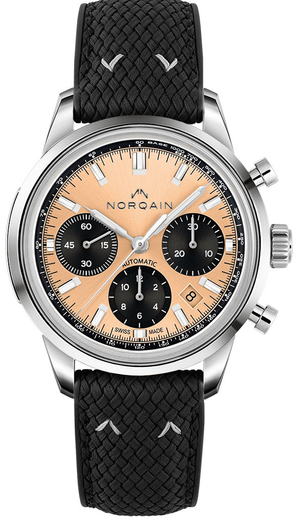 Norqain Freedom 60 Chrono 40mm Peach Rubber Limited Edition