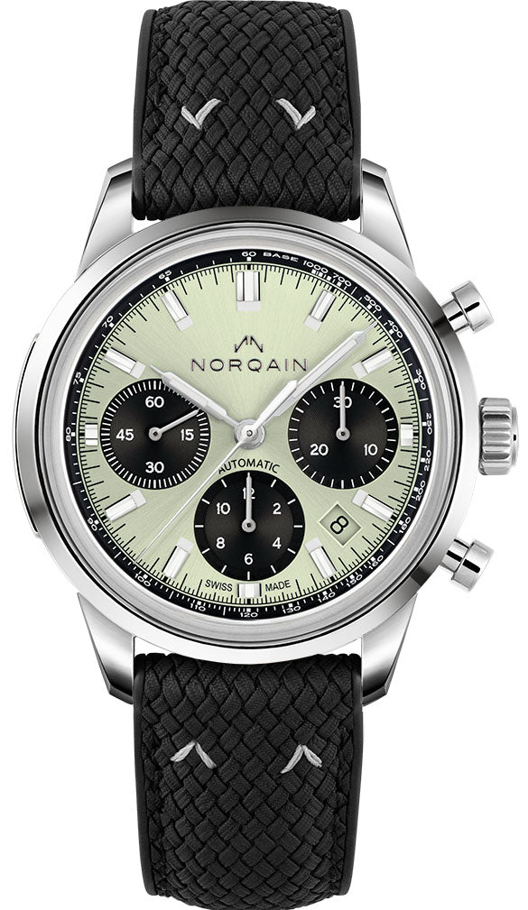 Norqain Freedom 60 Chrono 40mm Pistachio Rubber Limited Edition