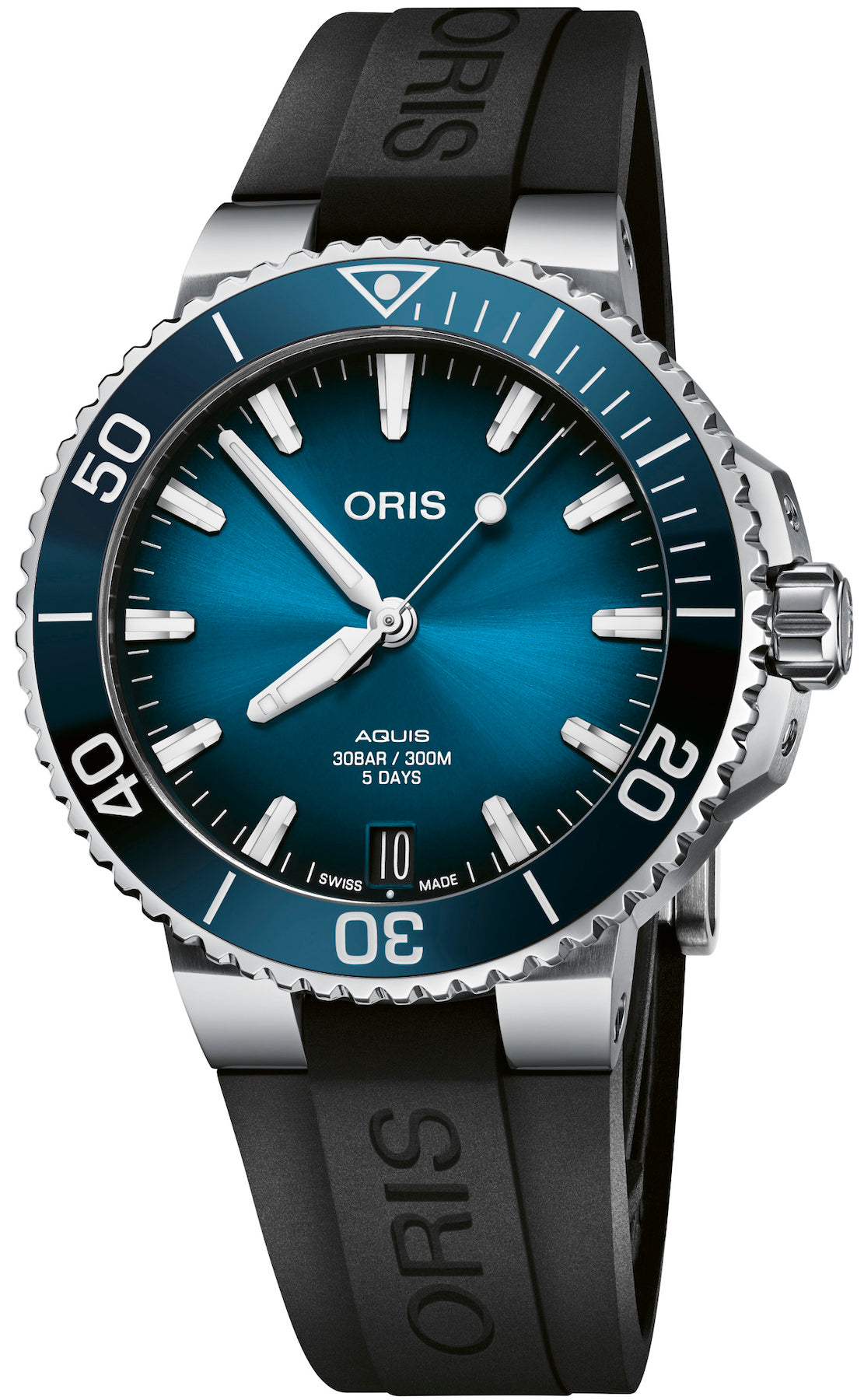 Oris Aquis Date Calibre 400 Blue Rubber