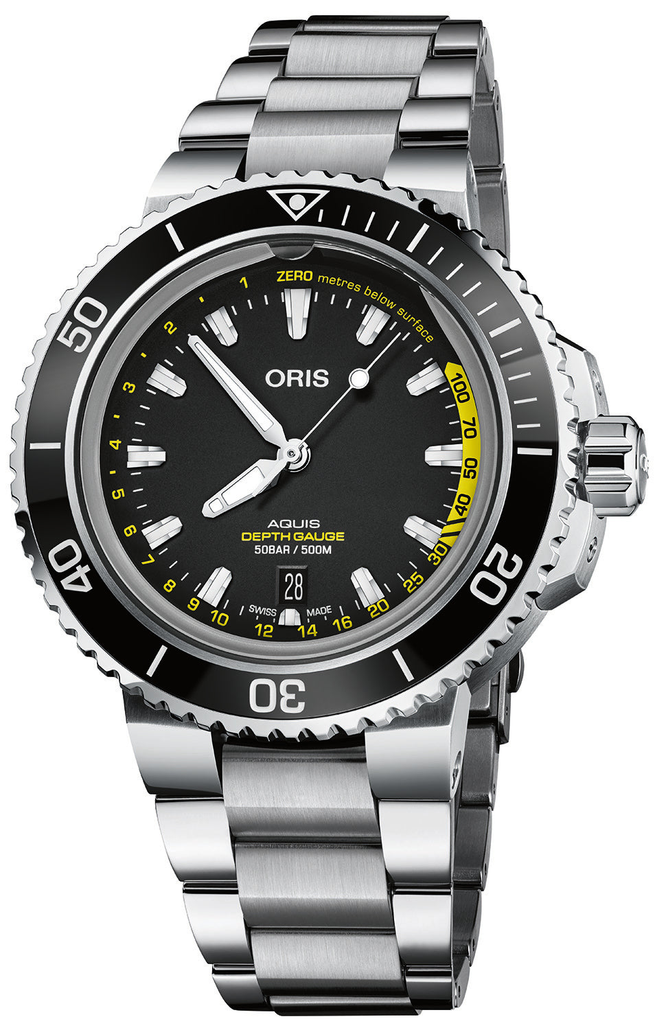 Oris Aquis Depth Gauge Bracelet