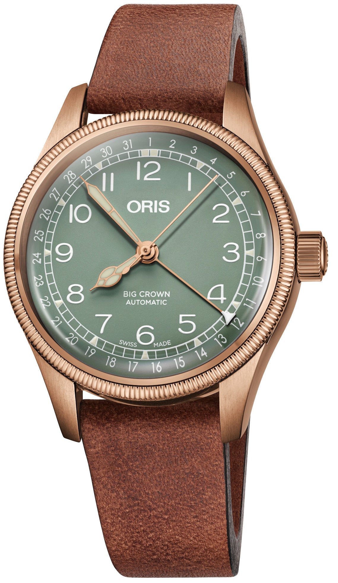 Oris Big Crown Pointer Date Bronze