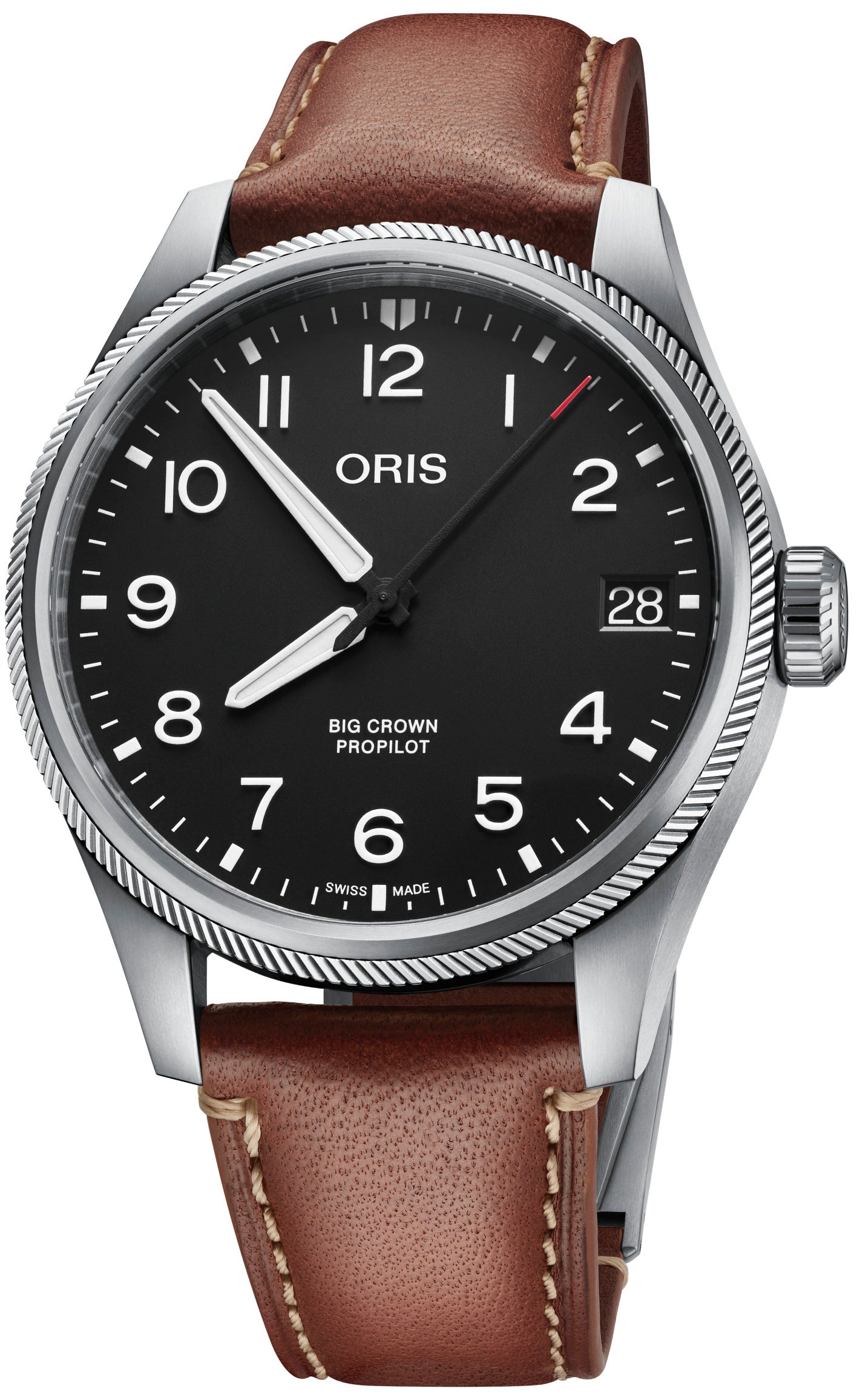 Oris Big Crown Propilot Big Date Leather