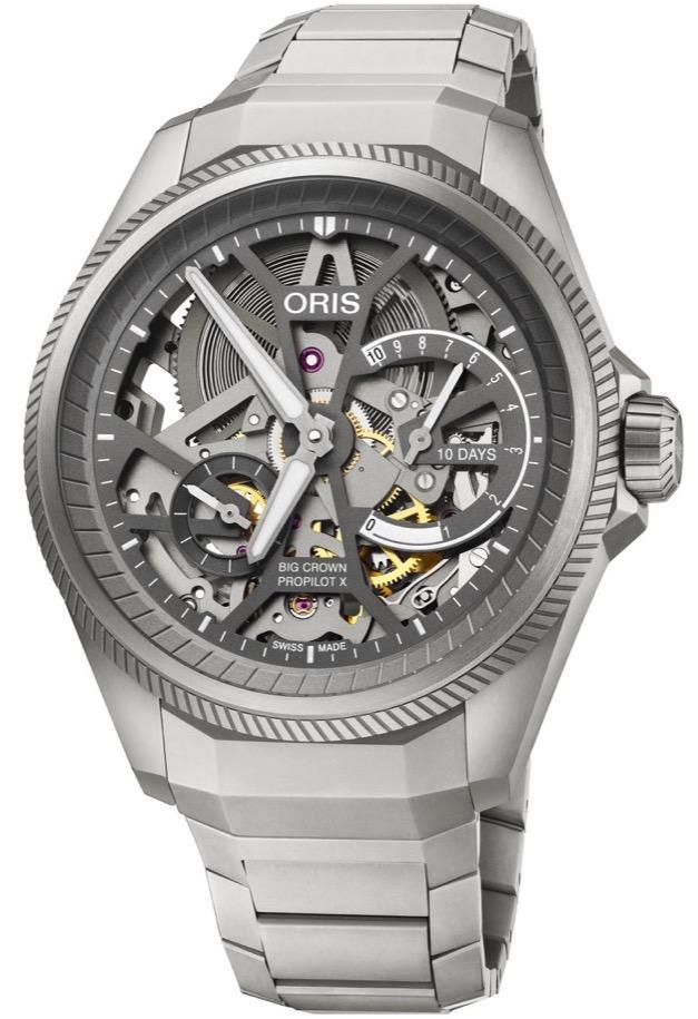 Oris Big Crown Propilot X Calibre 115 Skeleton Bracelet