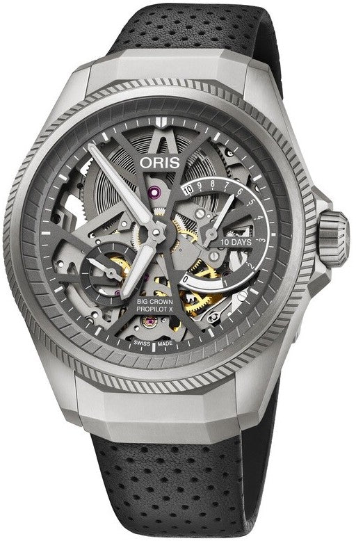 Oris Big Crown Propilot X Calibre 115 Skeleton Leather