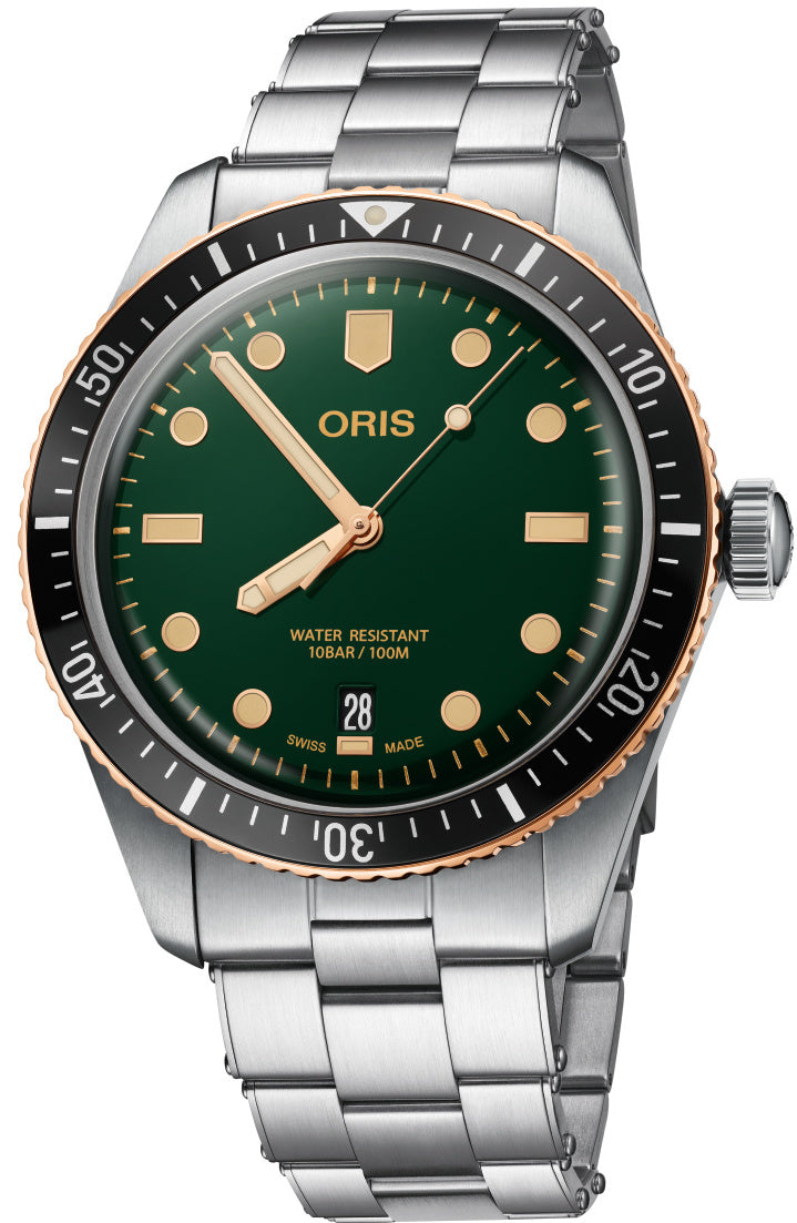 Oris Divers Sixty Five Oceanic Green