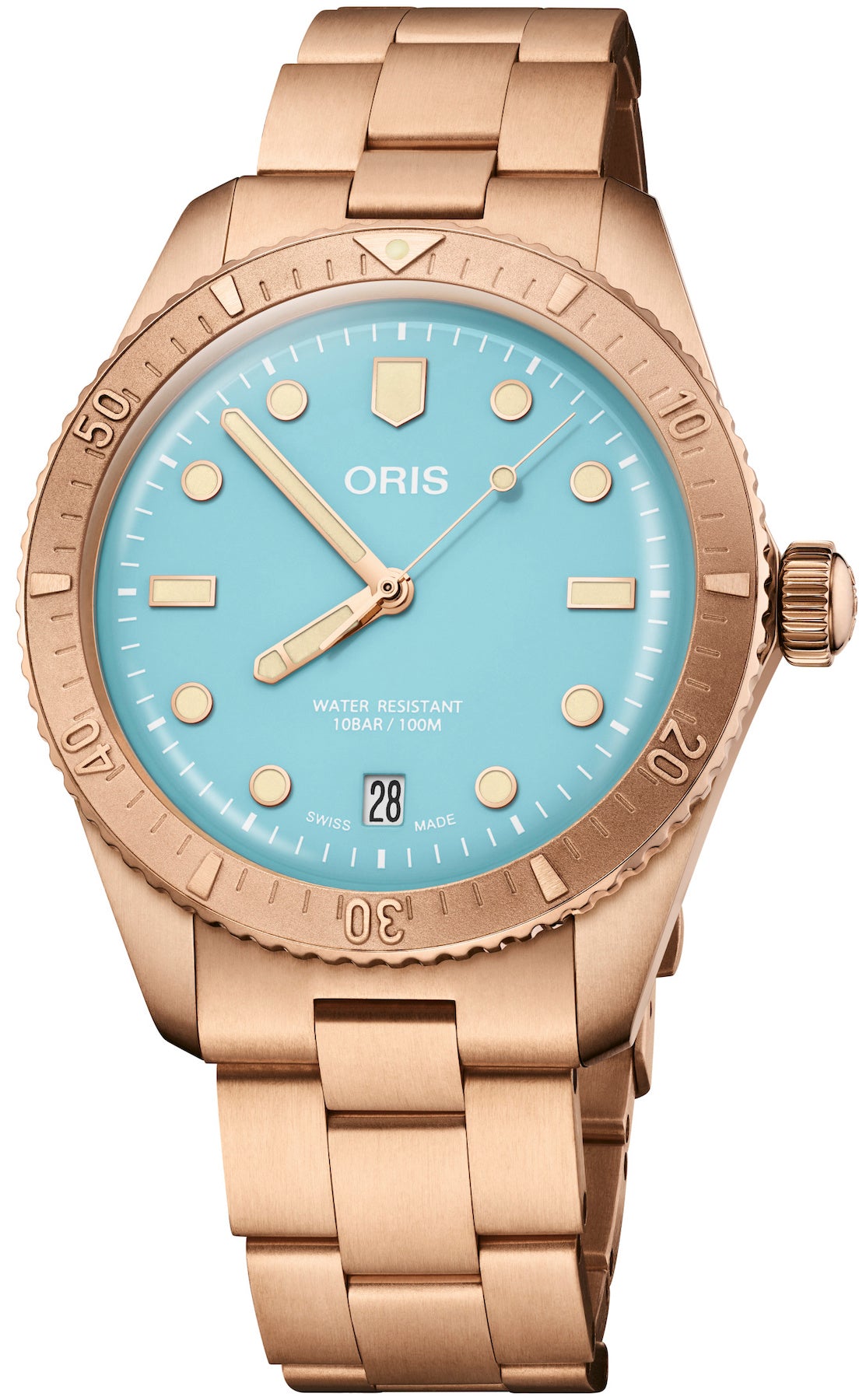 Oris Divers Sixty-five Cotton Candy Sky Blue Bracelet