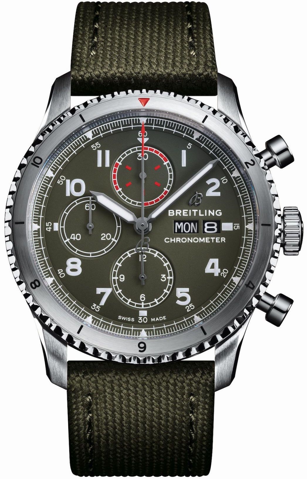 Breitling Watch Aviator 8 Chronograph 43 Curtiss P-40 Warhawk