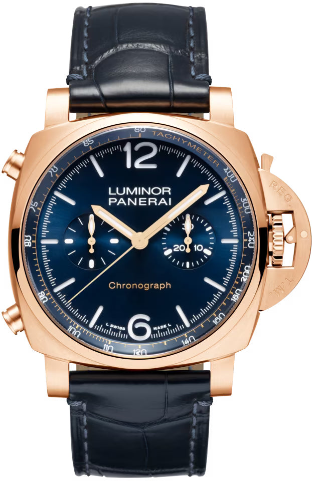 Panerai Luminor Chrono Goldtech Blu Notte