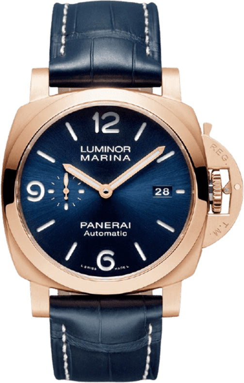 Panerai Luminor Marina Goldtech Sole Blu