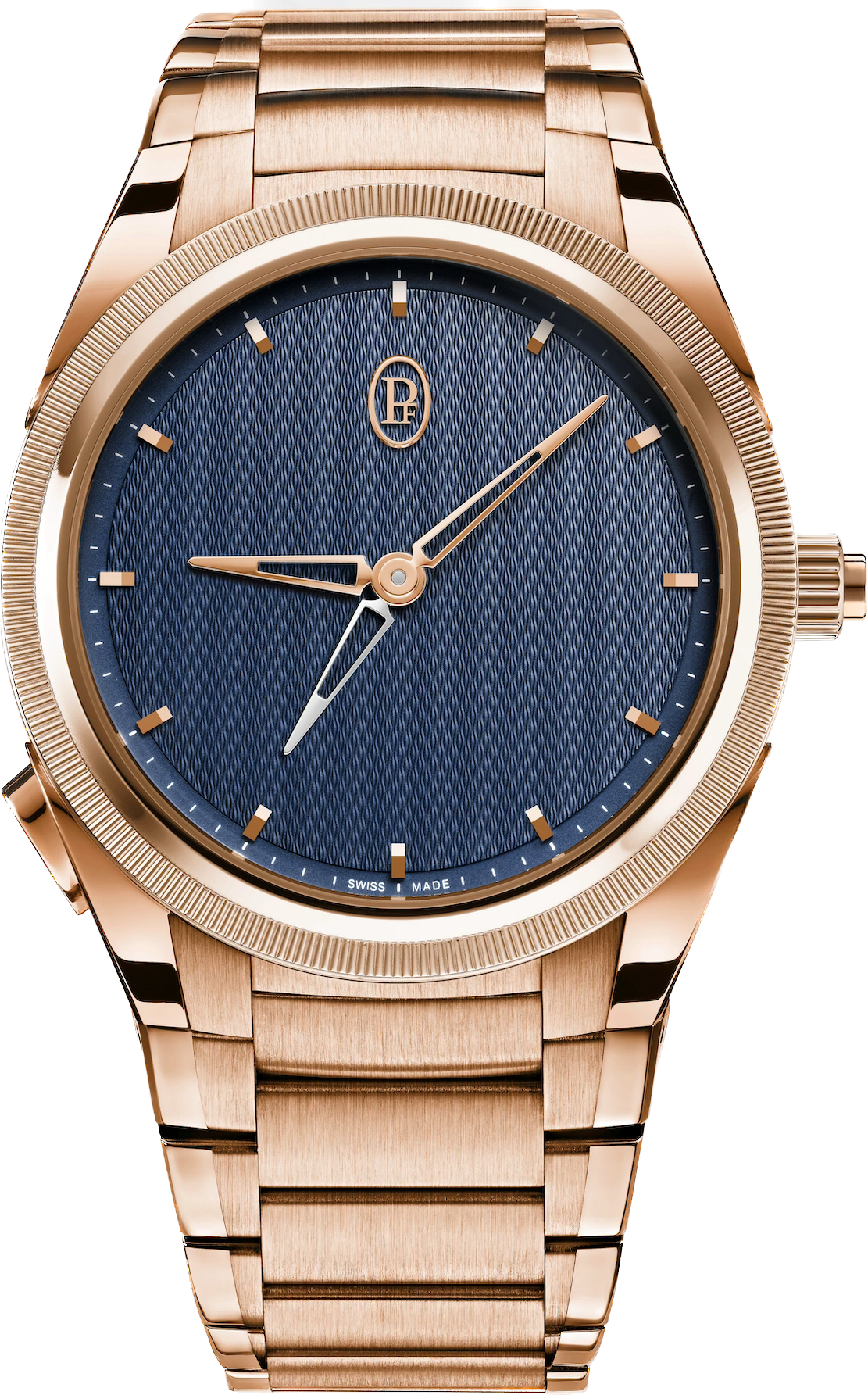 Parmigiani Fleurier Tonda Pf Gmt Rattrapante Gold Milano Blue