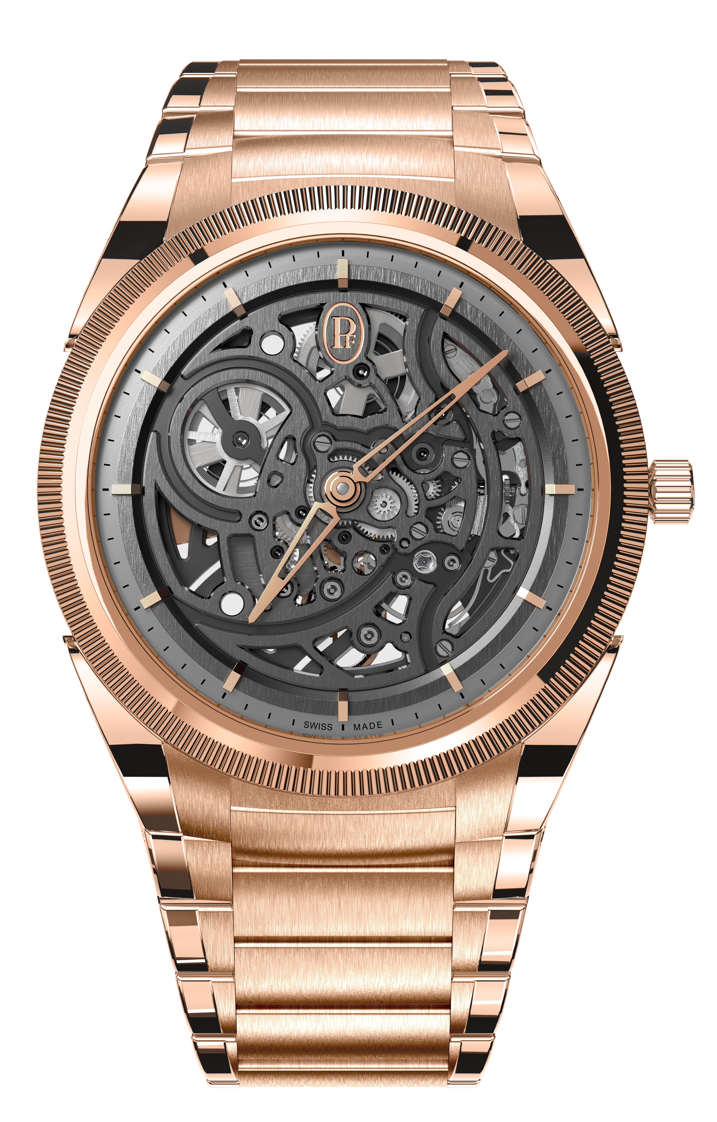 Parmigiani Fleurier Tonda Pf Skeleton Rose Gold