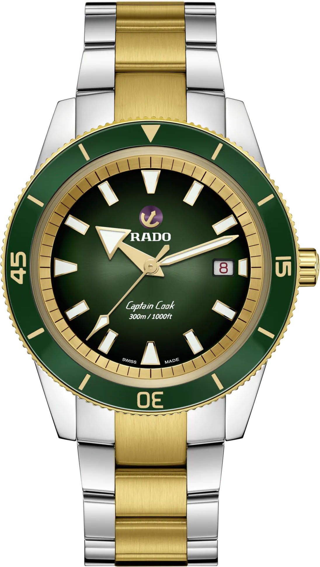 Rado Captain Cook Automatic Green Mens