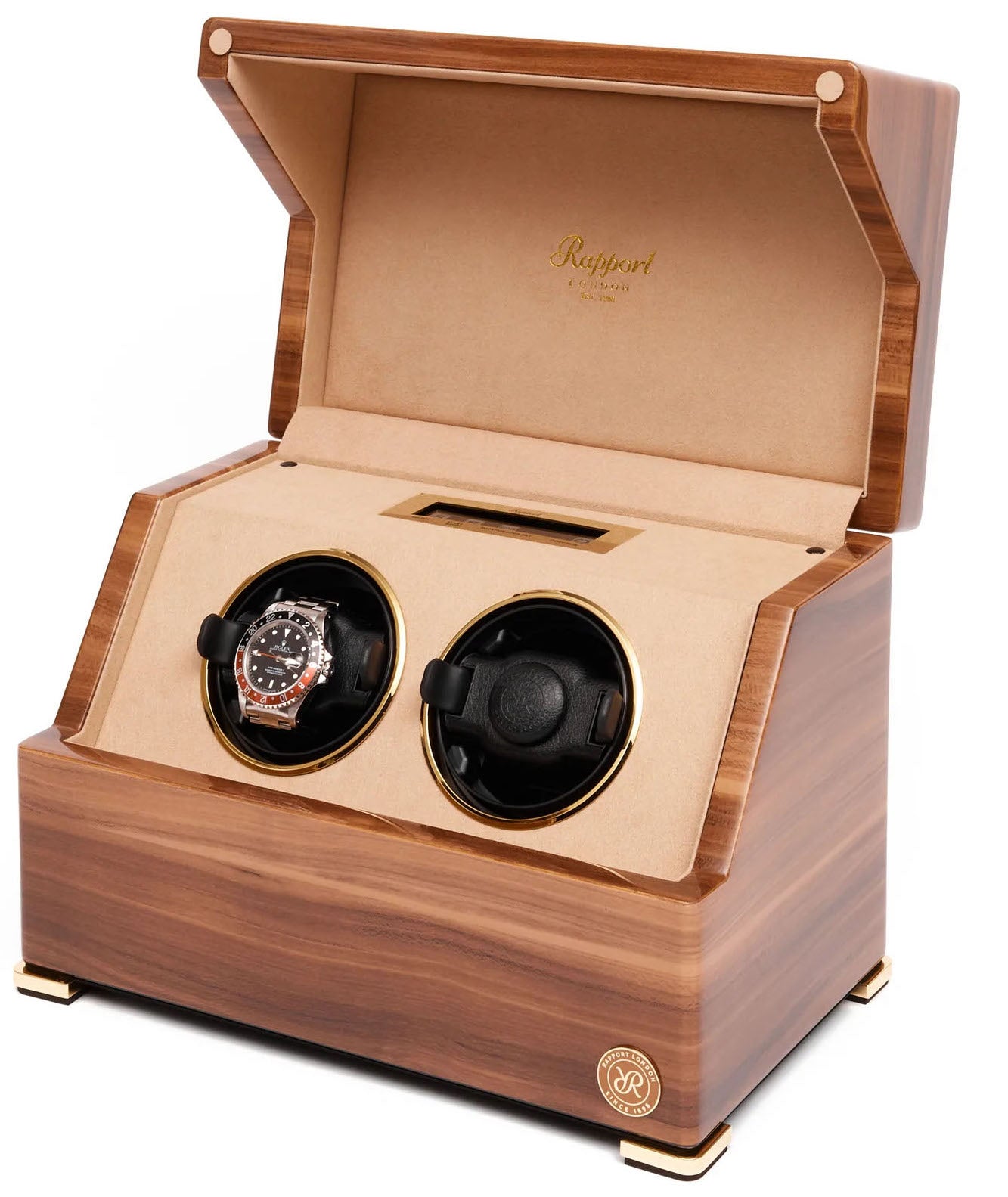 Rapport Watch Winder Perpetua Iii 2 Walnut