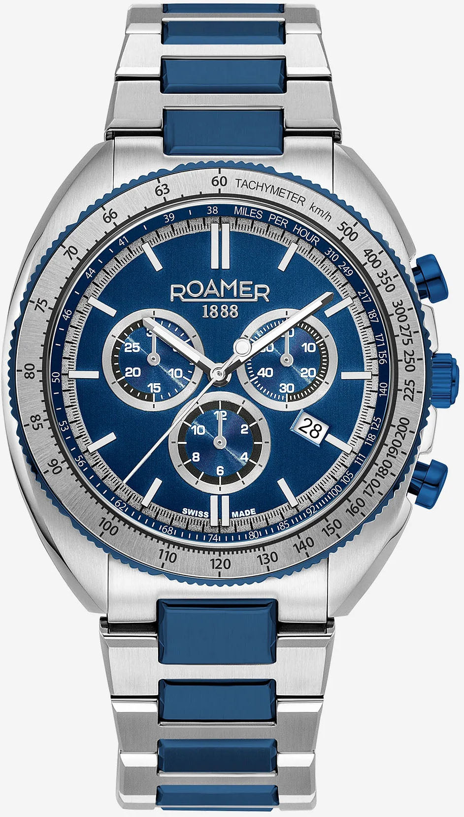 Roamer Power Chrono Blue