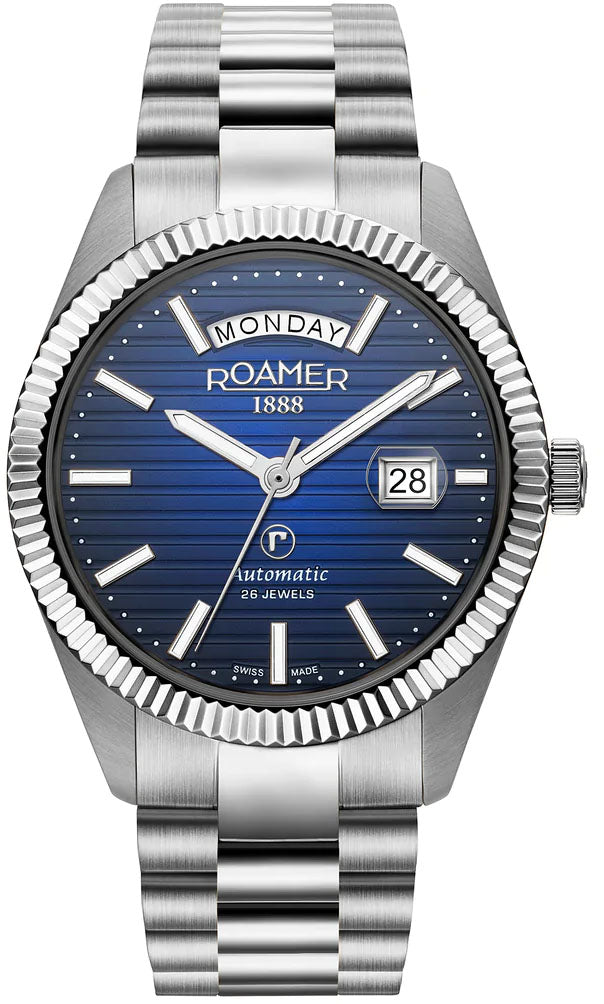 Roamer Primeline Daydate Ii Blue