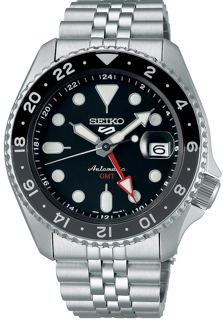 Seiko 5 Sports Gmt Skx Black Grape Re-interpretation