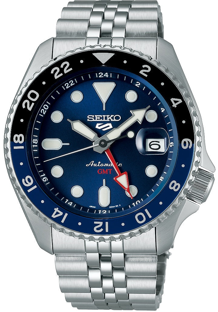 Seiko 5 Sports Gmt Skx Blueberry Re-interpretation