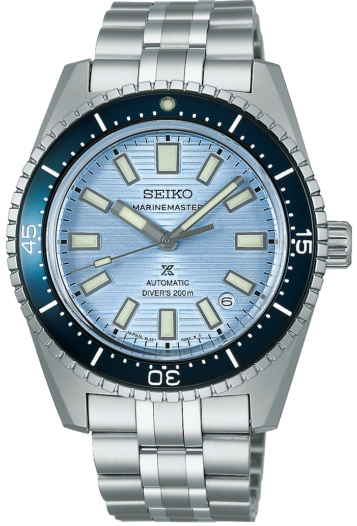 Seiko Prospex Clearwater Blue Marinemaster 1965 Reinterpretation Diver